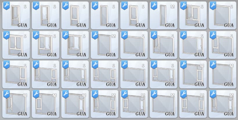 Галерея мода Окна и жалюзи Modern Windows&Venetian Blinds #1